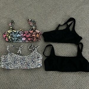 4 Target swimsuit tops!